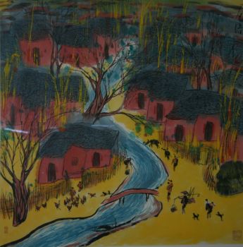 Zhang Shipei, Affection for Village