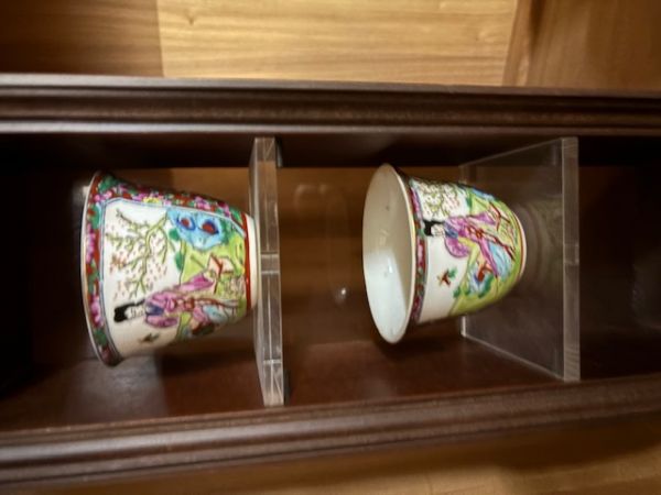 Teeschalen/Teebecher (Satz mit zwei Teeschalen)