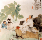 Chinesische Teezeremonie Gong Fu Cha - Song Feng Shui Yue - San Qing Chan Yan - zusätzliche Person